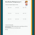 Schriftliches Multiplizieren Fuer Schriftliche Multiplikation Und Division Arbeitsblätter Klasse 5 Pdf