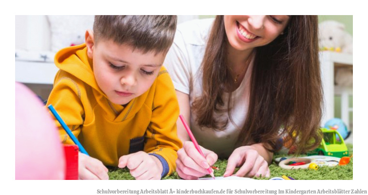 Schulvorbereitung Arbeitsblatt Â» kinderbuchkaufen.de für Schulvorbereitung Im Kindergarten Arbeitsblätter Zahlen