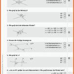 Schwerpunkte Fuer Winkel Klasse 7 Arbeitsblatt