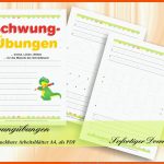 SchwungÃ¼bungen Grafomotorische ÃbungsblÃ¤tter FÃ¼r Kindergarten Und Vorschule - 24 Ausdruckbare ArbeitsblÃ¤tter A4, Als Pdf Fuer Schwungübungen Arbeitsblätter
