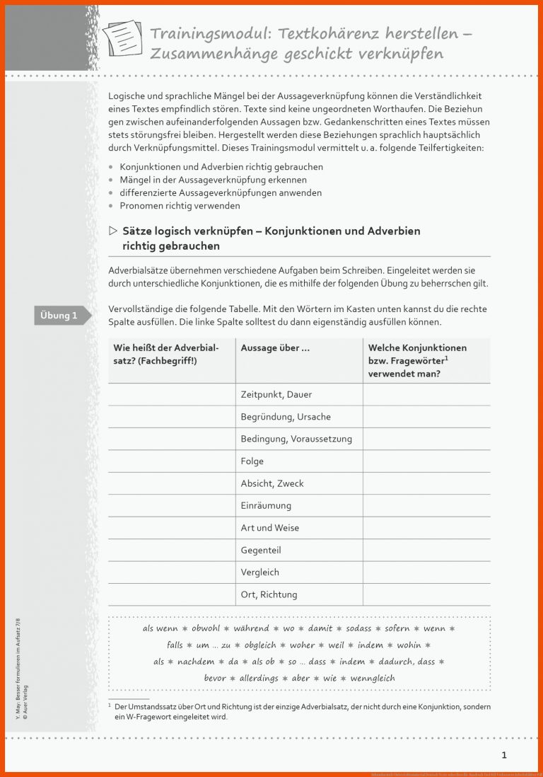 Sekundarstufe Unterrichtsmaterial Deutsch Texte schreiben für ausdruck und stil verbessern arbeitsblätter pdf