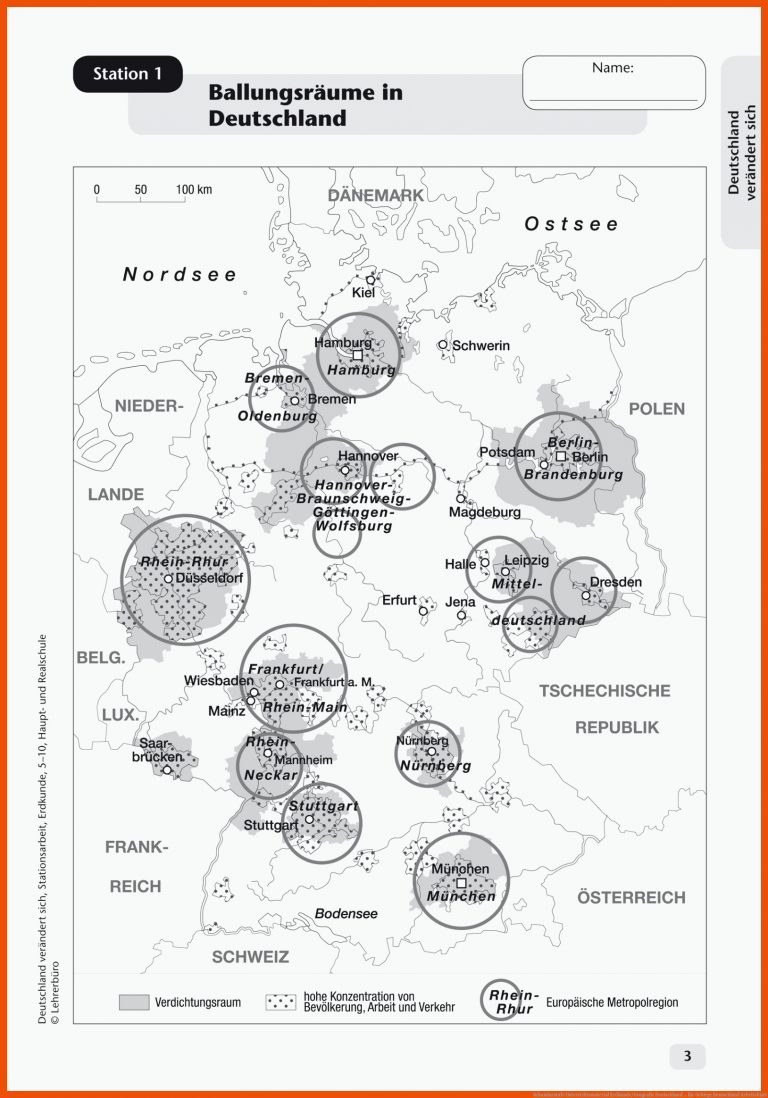 Sekundarstufe Unterrichtsmaterial Erdkunde/Geografie Deutschland ... für gebirge deutschland arbeitsblatt