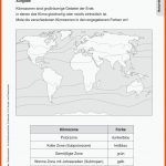 Sekundarstufe Unterrichtsmaterial Erdkunde/geografie Inklusion Fuer Erdkunde Klimazonen Arbeitsblatt