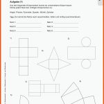 Sekundarstufe Unterrichtsmaterial Fuer Körpernetze Arbeitsblätter