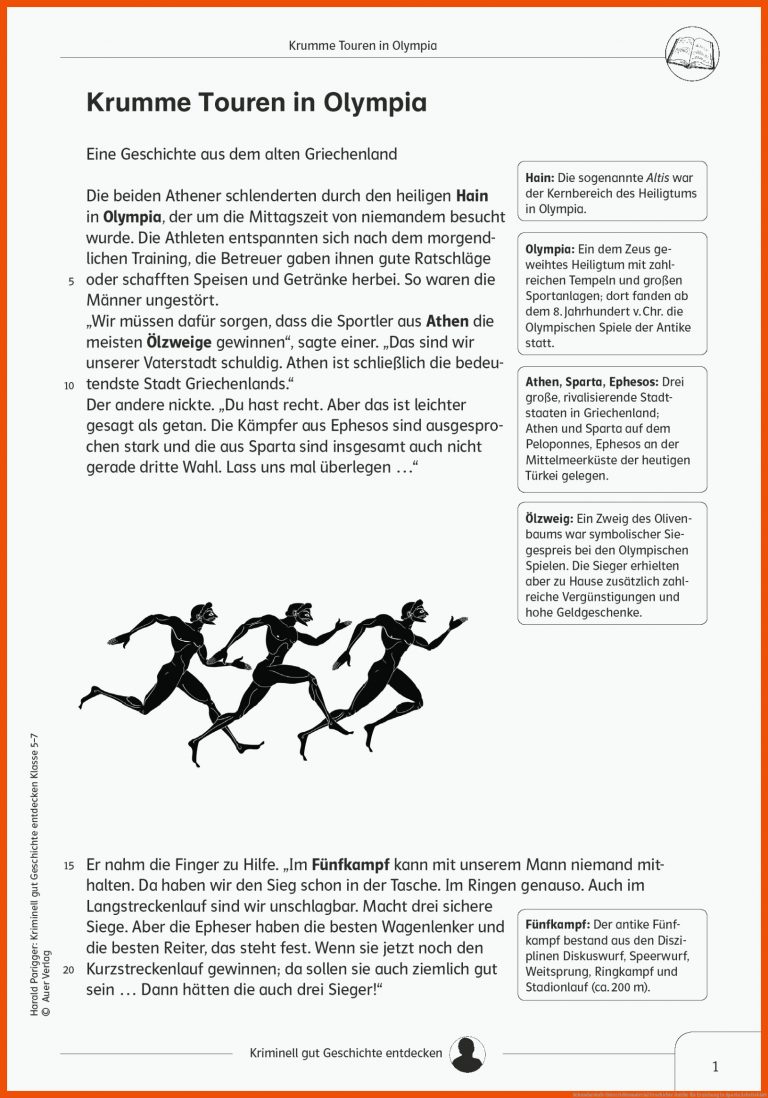 Sekundarstufe Unterrichtsmaterial Geschichte Antike für erziehung in sparta arbeitsblatt