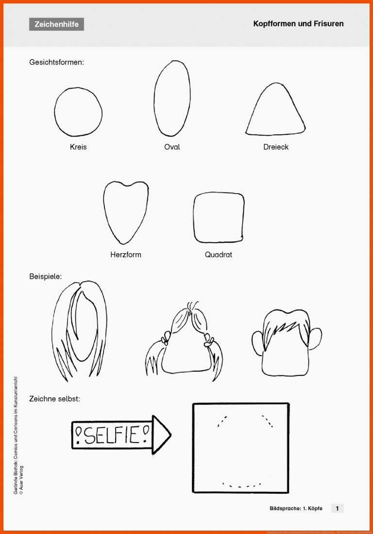 Sekundarstufe Unterrichtsmaterial Kunst Gestalten Bildsprache ... Fuer Comic Zeichnen Arbeitsblätter