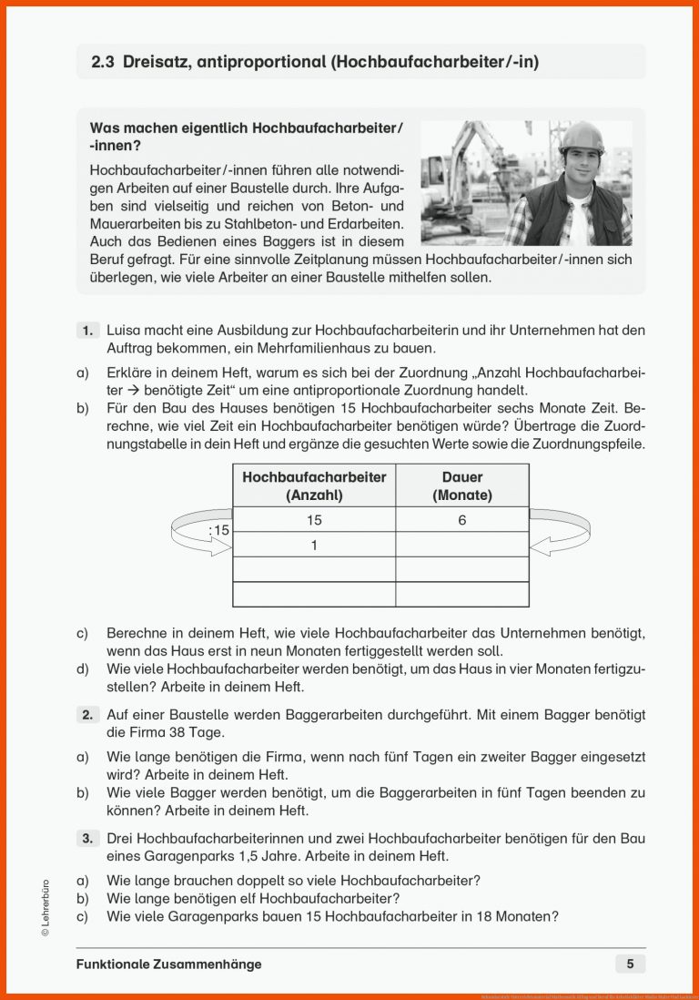 Sekundarstufe Unterrichtsmaterial Mathematik Alltag und Beruf für arbeitsblätter mathe maler und lackierer