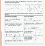 Sekundarstufe Unterrichtsmaterial Mathematik Funktionen Und ... Fuer Einführung Lineare Funktionen Arbeitsblatt