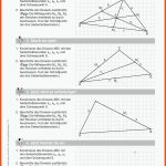 Sekundarstufe Unterrichtsmaterial Mathematik Geometrie Fuer Arbeitsblätter Mathe Besondere Linien Im Dreieck