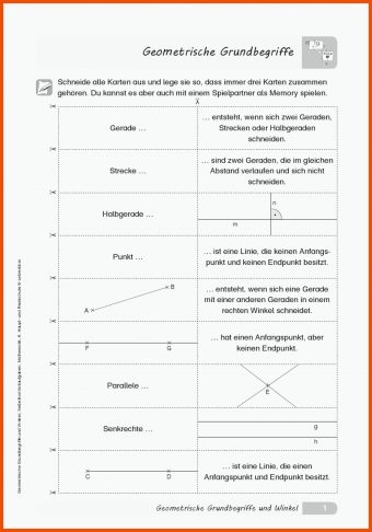 2 Geometrie 5. Klasse Arbeitsblätter