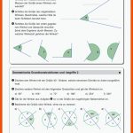 Sekundarstufe Unterrichtsmaterial Mathematik Geometrie ... Fuer Geometrische Grundkonstruktionen Arbeitsblätter