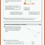 Sekundarstufe Unterrichtsmaterial Mathematik Geometrie ... Fuer Geometrische Grundkonstruktionen Arbeitsblätter