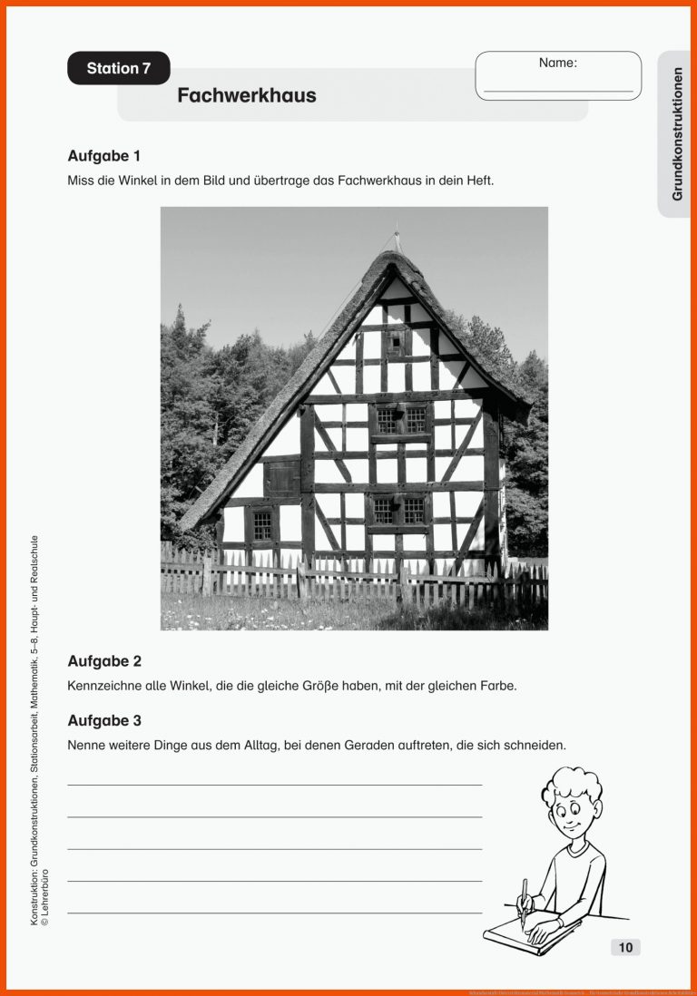 Sekundarstufe Unterrichtsmaterial Mathematik Geometrie ... für geometrische grundkonstruktionen arbeitsblätter