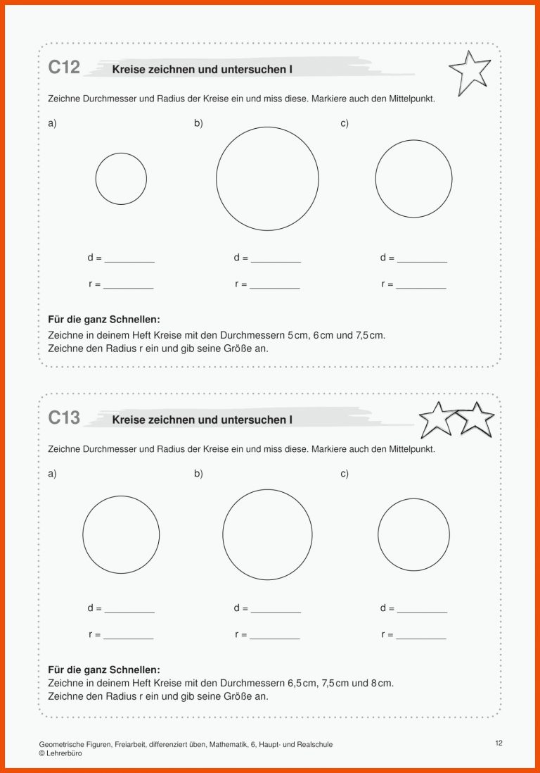 Sekundarstufe Unterrichtsmaterial Mathematik Geometrie für mathematik 6 klasse arbeitsblätter