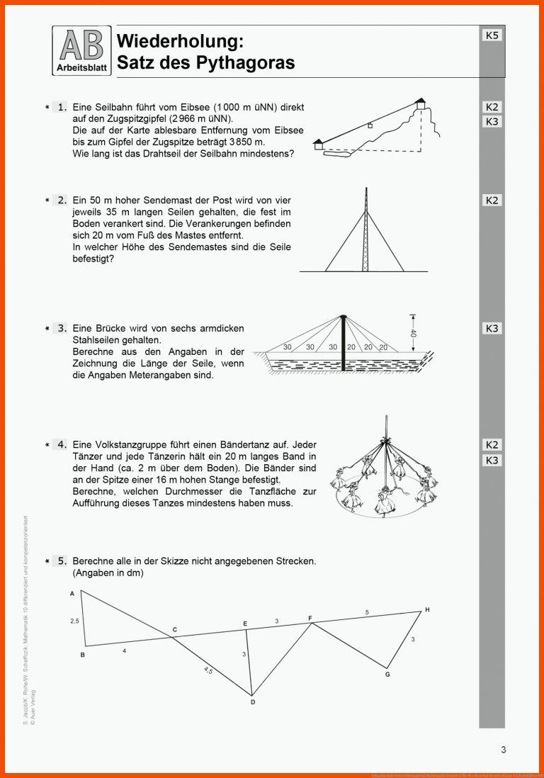 Sekundarstufe Unterrichtsmaterial Mathematik Geometrie für strecken und geraden klasse 5 arbeitsblätter pdf