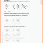 Sekundarstufe Unterrichtsmaterial Mathematik Geometrie Symmetrie ... Fuer Mathe Arbeitsblätter Klasse 6 Gymnasium