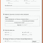 Sekundarstufe Unterrichtsmaterial Mathematik Inklusion ... Fuer Potenzgesetze Arbeitsblatt