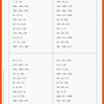 Sekundarstufe Unterrichtsmaterial Mathematik Kopfrechnen Fuer Kopfrechnen Arbeitsblatt Klasse 9