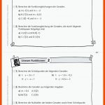 Sekundarstufe Unterrichtsmaterial Mathematik Kopfrechnen Lineare ... Fuer Arbeitsblatt Lineare Funktionen Klasse 8