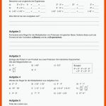 Sekundarstufe Unterrichtsmaterial Mathematik Zahlen Und Mengen ... Fuer Potenzgesetze Arbeitsblatt