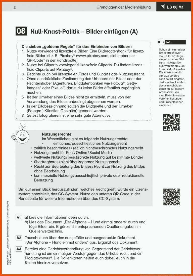 Sekundarstufe Unterrichtsmaterial Methoden Und Projekte Bilder ... Fuer Arbeitsblatt Zitieren üben