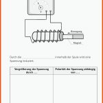 Sekundarstufe Unterrichtsmaterial Physik ElektrizitÃ¤tslehre Fuer Elektromagnetische Induktion Arbeitsblatt