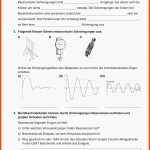 Sekundarstufe Unterrichtsmaterial Physik Fuer Mechanische Schwingungen Arbeitsblatt Lösungen