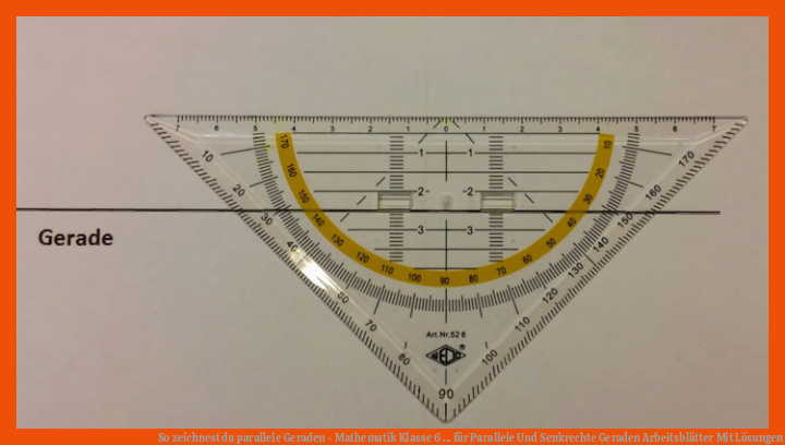 So zeichnest du parallele Geraden - Mathematik Klasse 6 ... für parallele und senkrechte geraden arbeitsblätter mit lösungen