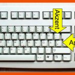 Sonderzeichen Fuer Die Tastatur Des Computers Arbeitsblatt