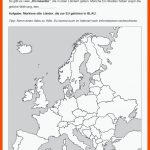 SopÃ¤d Unterrichtsmaterial Erdkunde/geografie Europa Fuer Erdkunde 6. Klasse Europa Arbeitsblätter