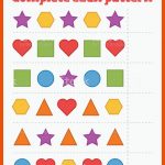 Spiel FÃ¼r Vorschulkinder Lernen Sie formen Und Geometrische ... Fuer Geometrische Muster fortsetzen Arbeitsblätter