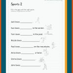 Sports / Sport Fuer Sally Englisch Klasse 4 Arbeitsblätter