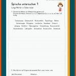 Sprache Untersuchen Fuer Deutsch 3 Klasse Arbeitsblätter Wortarten