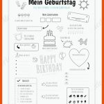 Steckbrief: Mein Geburtstag - Materialschmiede Lernen Tipps ... Fuer Steckbrief Arbeitsblatt