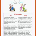 Stereotypen - Deutsch Daf Arbeitsblatter Fuer Arbeitsblatt Gutes Benehmen