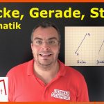 Strecke, Gerade, Strahl Mathematik - Einfach ErklÃ¤rt Lehrerschmidt Fuer Strecke Strahl Gerade Arbeitsblatt