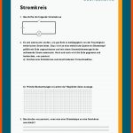 Stromkreis Fuer Wasserkreislauf Arbeitsblatt Gymnasium