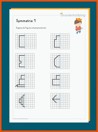 Symmetrie Grundschule Arbeitsblätter Kostenlos