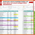 Synkronizer Excel Compare: Excel Dateien ZusammenfÃ¼hren Fuer Excel Arbeitsblätter Vergleichen