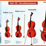 Tafel 3: Streichinstrumente Fuer Zupfinstrumente Arbeitsblatt