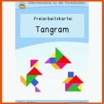 Tangram-kÃ¤rtchen Fuer Tangram Figuren Arbeitsblatt