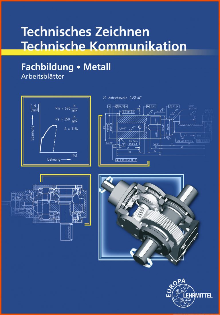 Technisches Zeichnen Technische Kommunikation Metall Fachbildung Fuer Technisches Zeichnen Arbeitsblätter
