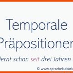 Temporale PrÃ¤positionen - Sprakuko - Deutsch Lernen Online Fuer Temporale Präpositionen Arbeitsblatt