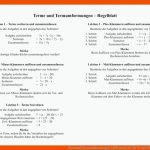 Term Und Termumformungen (differenziert) Fuer Terme Klasse 7 Arbeitsblätter