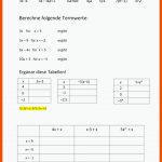 Terme Und Termwerte (interaktiv) â Mathe-lernen.net Fuer Terme Klasse 7 Arbeitsblätter