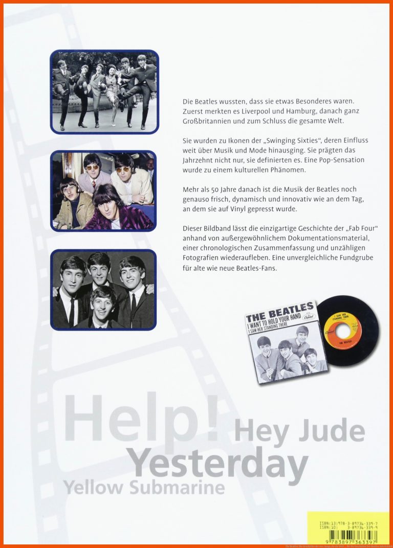 The Beatles: Die Geschichte der vier Jungs, die die Welt ... für die geschichte der beatles arbeitsblatt