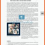 The Beatles: Teil 5 - Meinunterricht Fuer Die Geschichte Der Beatles Arbeitsblatt