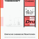 Themenheft Chemie Einfache Chemische Reaktionen - Michael Maiworm ... Fuer thermitverfahren Arbeitsblatt