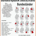 Tolle Landkarte BundeslÃ¤nder Deutschland Kostenlos Drucken Fuer Bundesländer Deutschland Arbeitsblatt