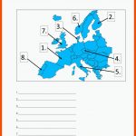 Trage Die Richtigen LÃ¤nder In Die Entsprechenden Zahlen Ein â Artofit Fuer topographie Europa Arbeitsblatt Mit Lösungen